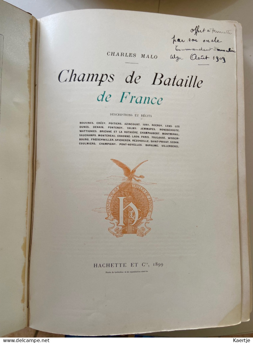 Champs De Bataille De France.  C. Malo - 1901-1940