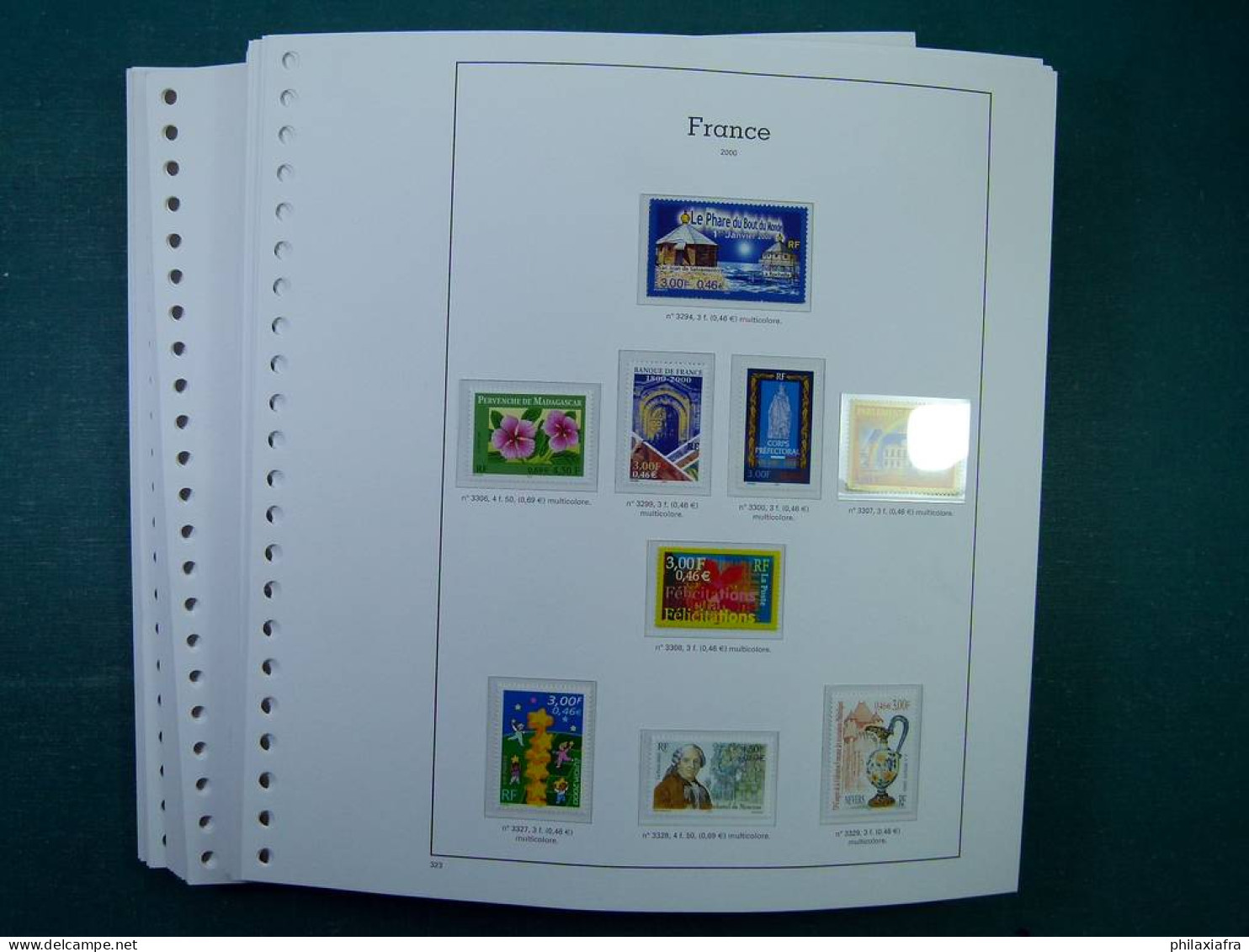 Collection France, Pages D'album, Timbres, Livret BF Neufs ** De 2000 à 2004. - Collections