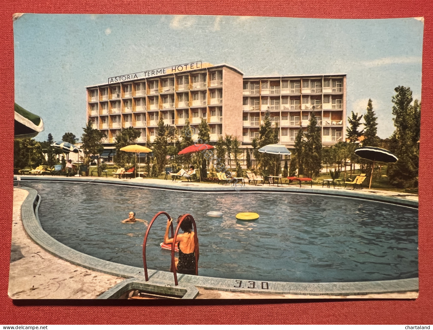 Cartolina - Abano Terme ( Padova ) - Astoria Terme Hotel - 1962 - Padova (Padua)