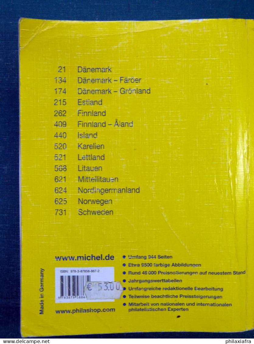 Catalogue Michel Europe Du Nord, 2008/09, Liste Des Nations En Photos. - Autres & Non Classés