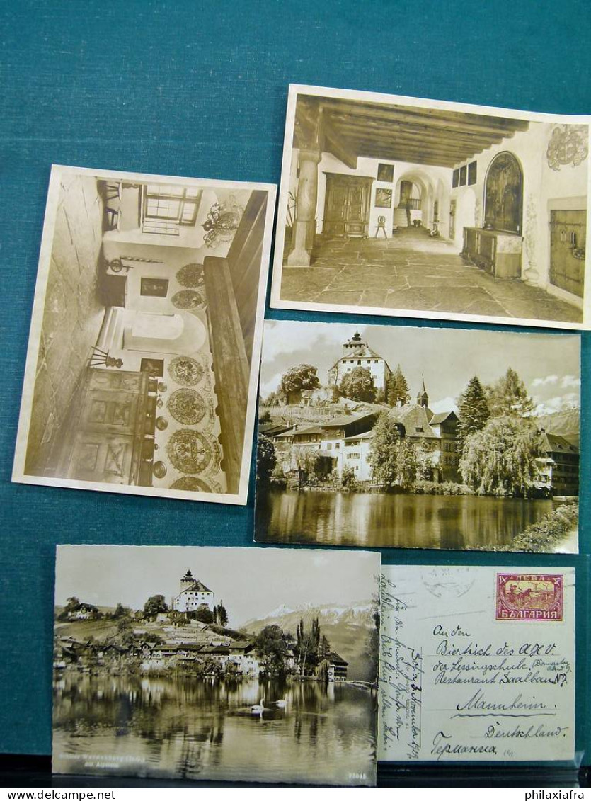 Lot D'histoire Postale, Enveloppe Circulée, Graf Zeppelin LZ127 1928 Lakehurst  - Collections (en Albums)