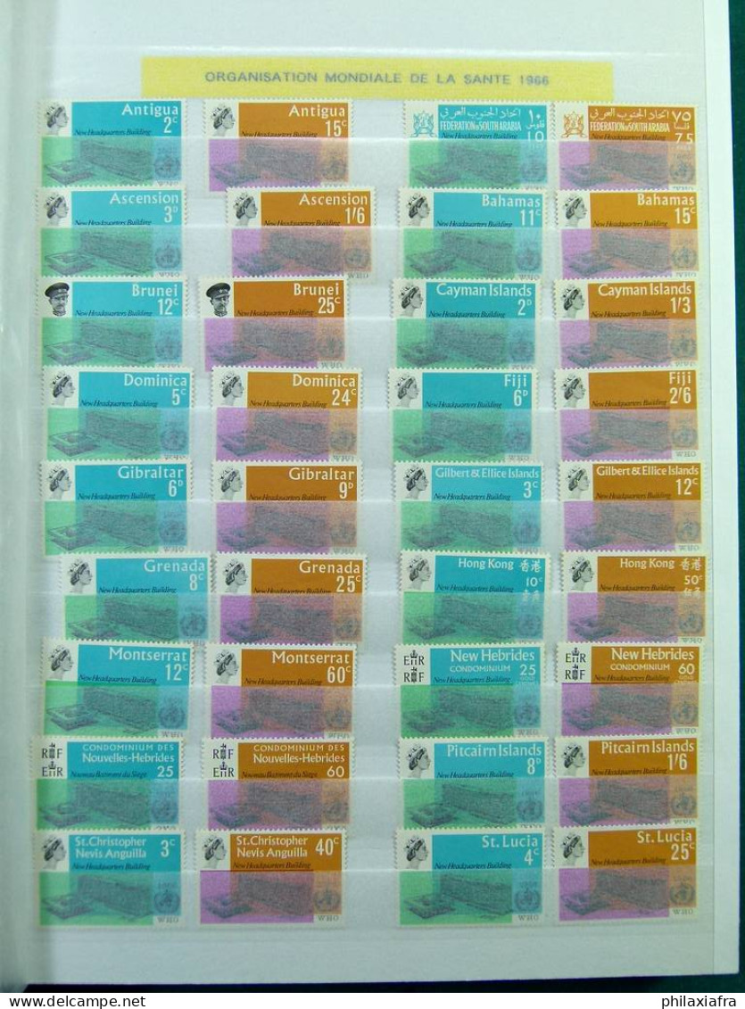 Collection Thémae OMS Sur Classificateur, Timbres, Neufs ** Série Cpl,  - Other & Unclassified