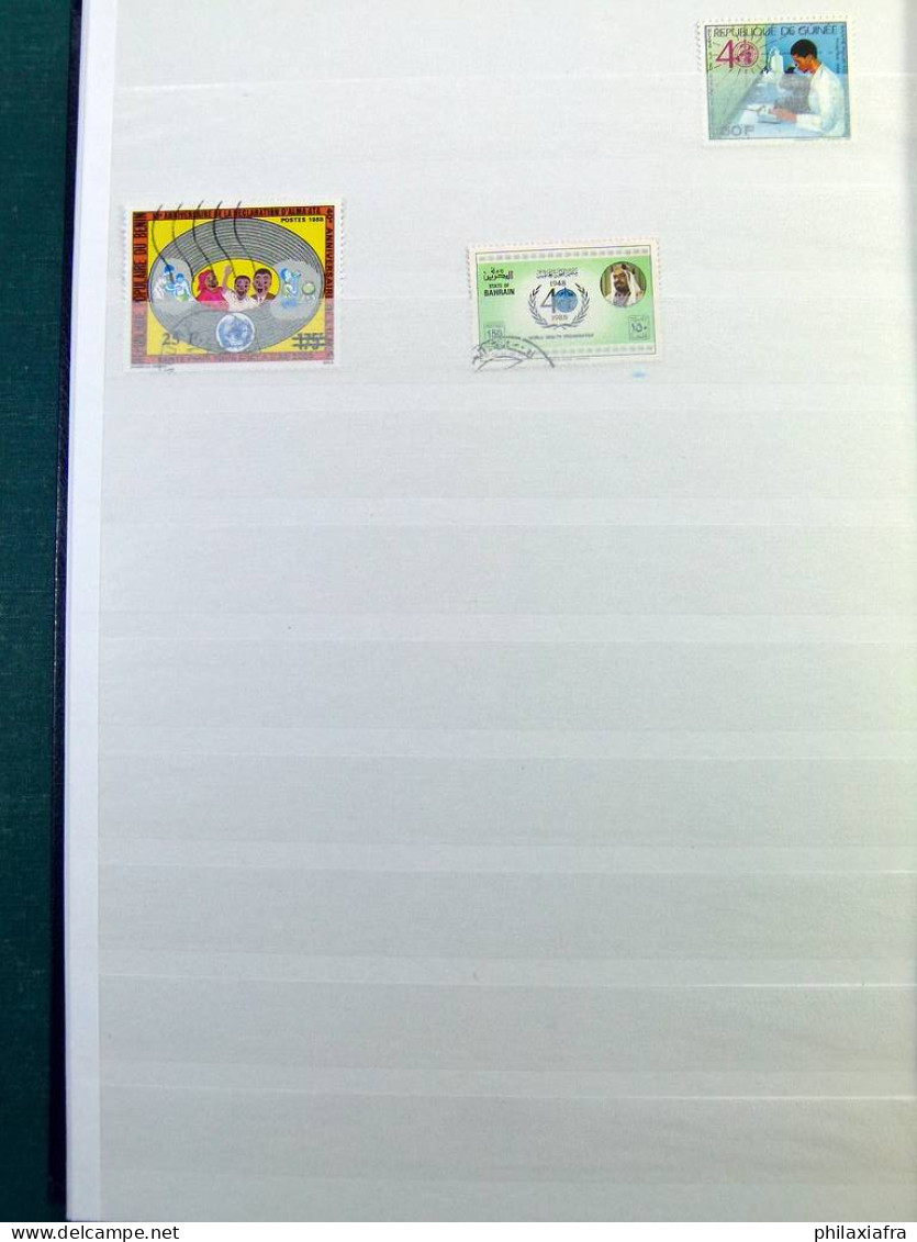 Collection thémae OMS sur classificateur, timbres, neufs ** série cpl, 