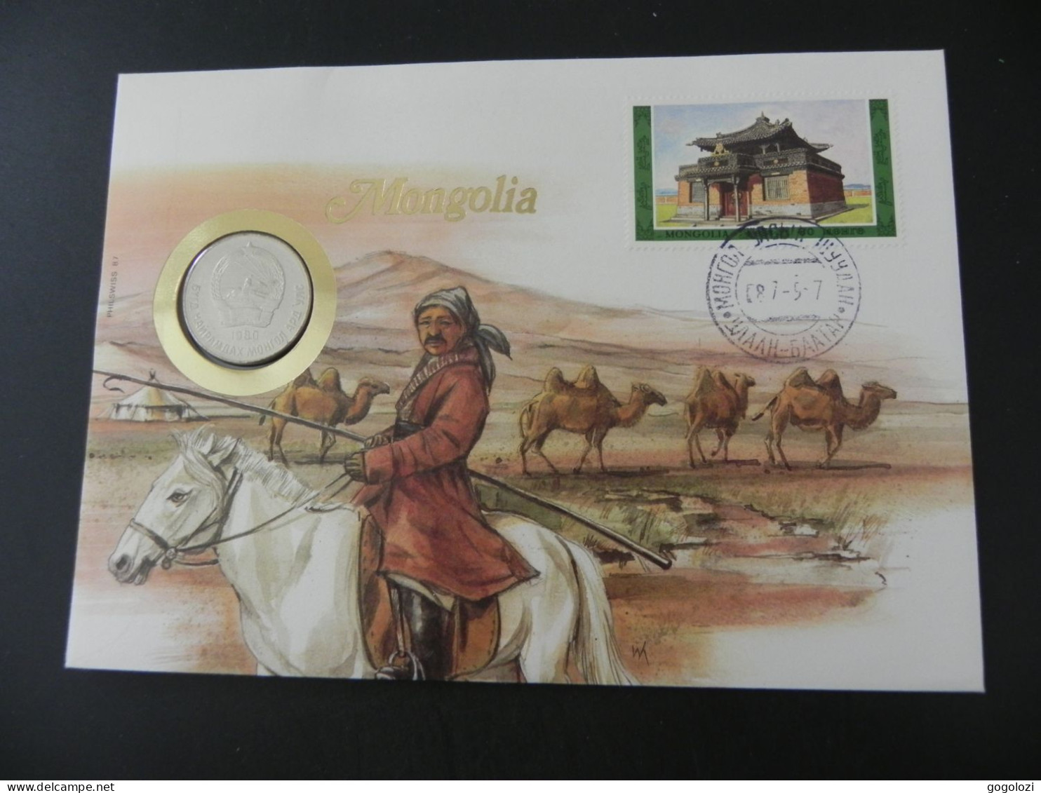 Mongolia 50 Möngö 1980 - Numis Letter - Mongolië