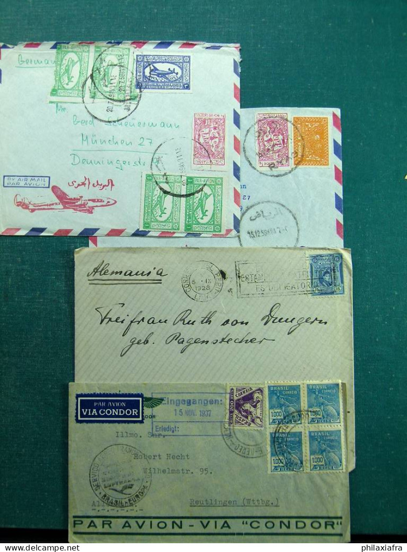 Lot monde, avec 27 lettres voyagé, de la période classique.