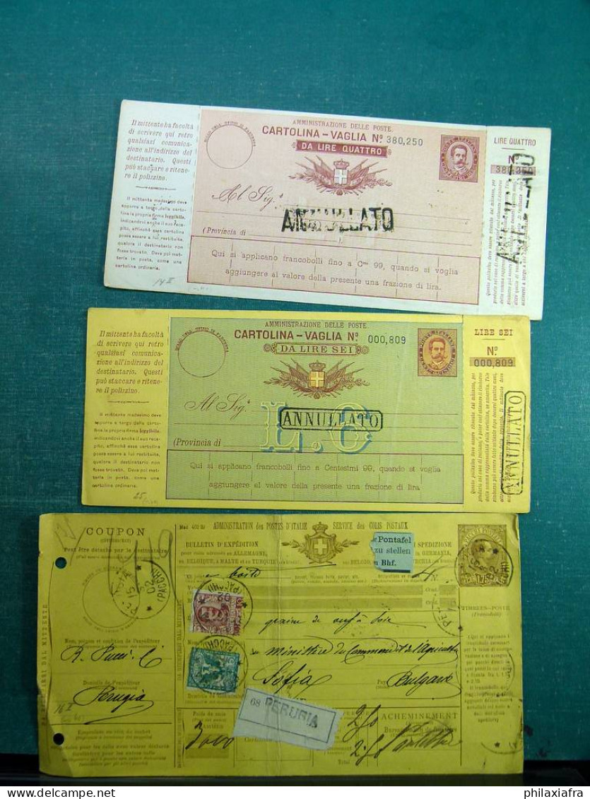 Lotto Monde environ 50 lettres et cartes postales voyagé de la période classique