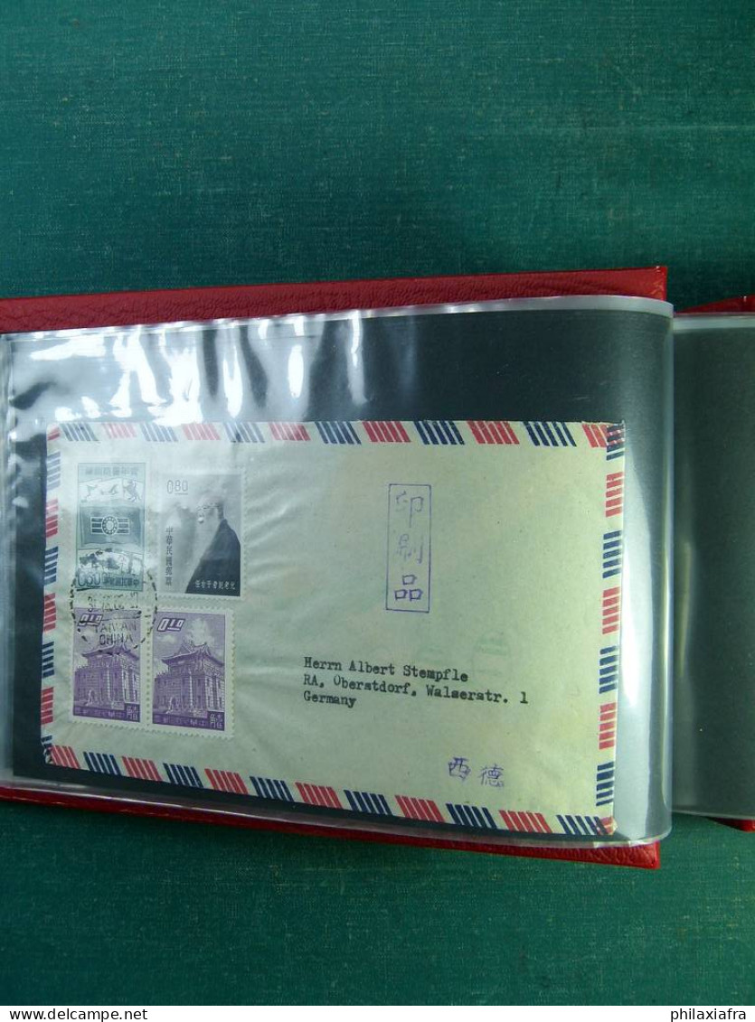 Collection Monde lettres cartes postales classiques Mexique Népal Inde Payé 1956