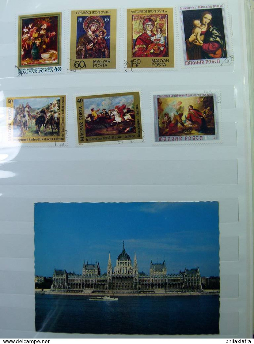 Collection Hongrie, Sur Album, De 1979 à 1984, Timbres, Neufs ** Et Oblitéré - Collections