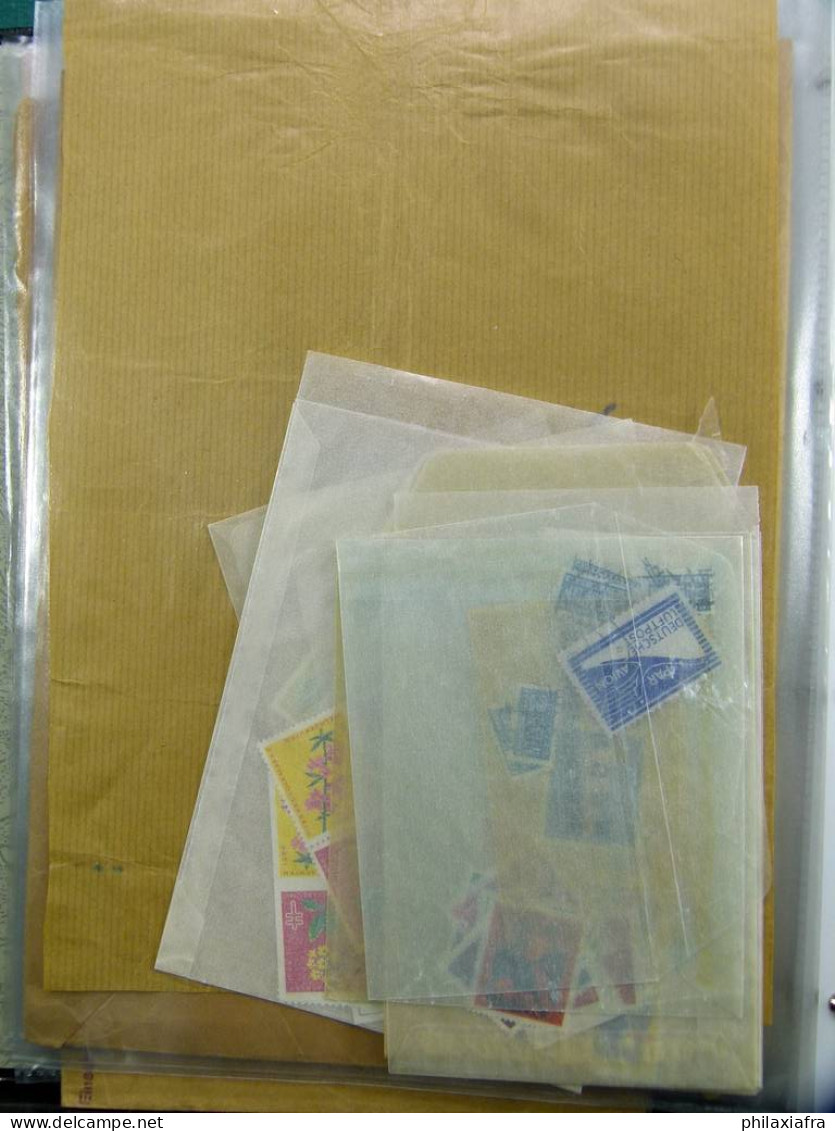 Collection Histoire postale Allemagne Aussi fragments Bavière FDC Bizona 50, 51 