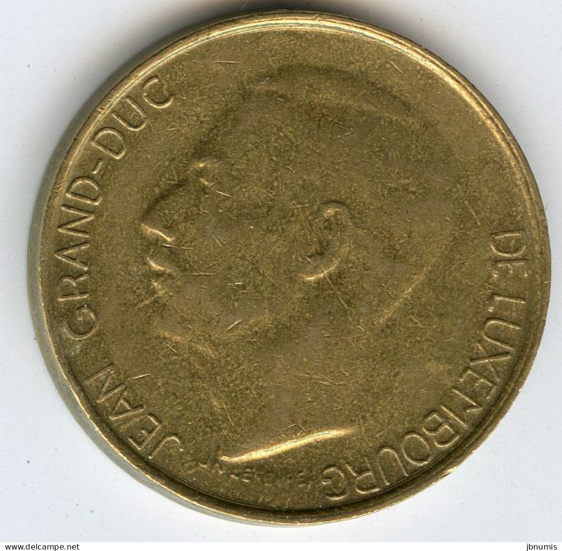 Luxembourg 5 Francs 1989 KM 65 - Luxembourg