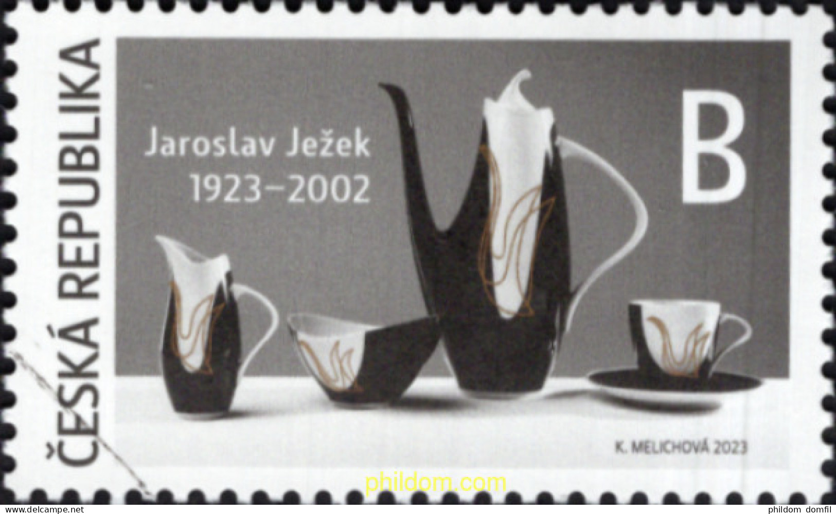 707232 MNH CHEQUIA 2023 JAROSLAV JEZEK - INDUSTRIAL DE LA PORCELANA - Unused Stamps
