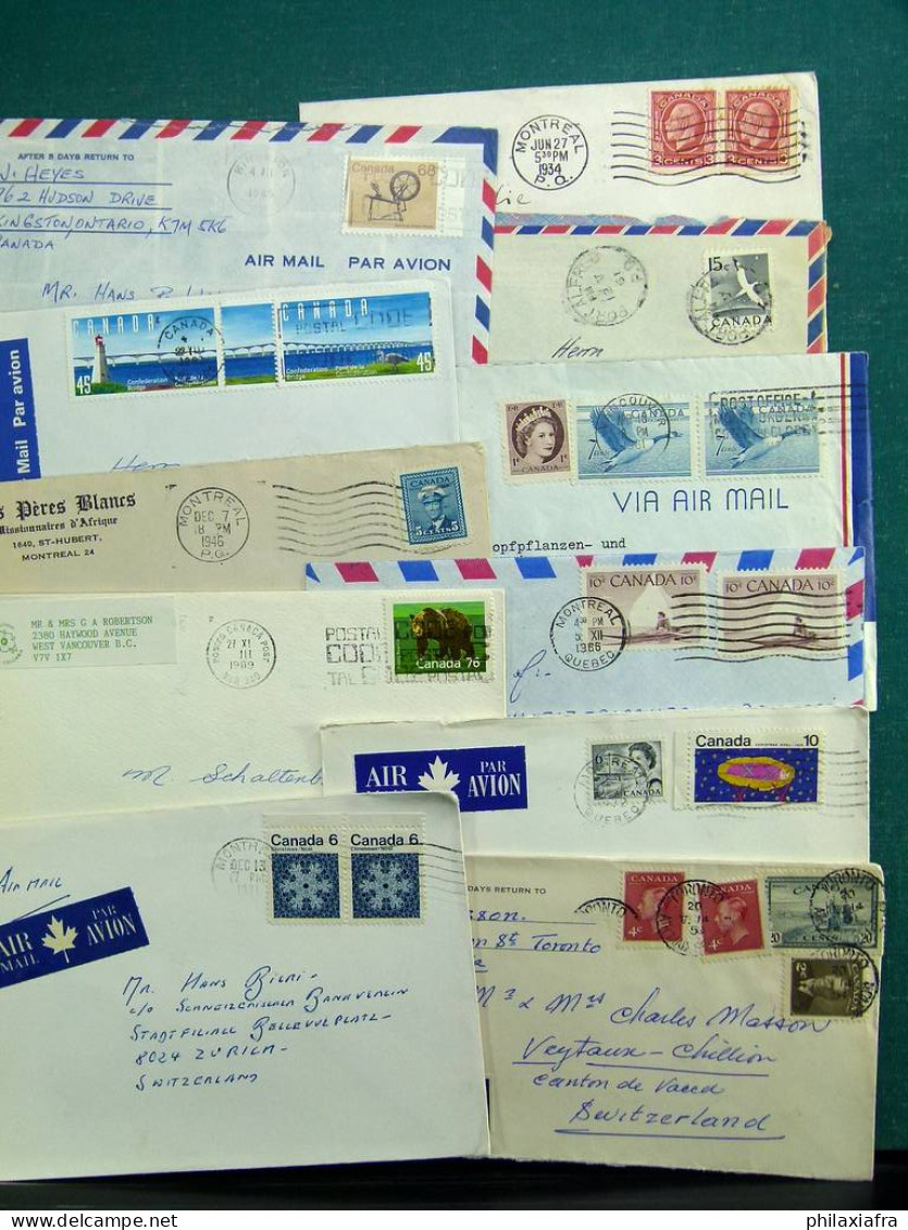 Collection d'histoire postale Hollande enveloppes cartes postales semi-classique