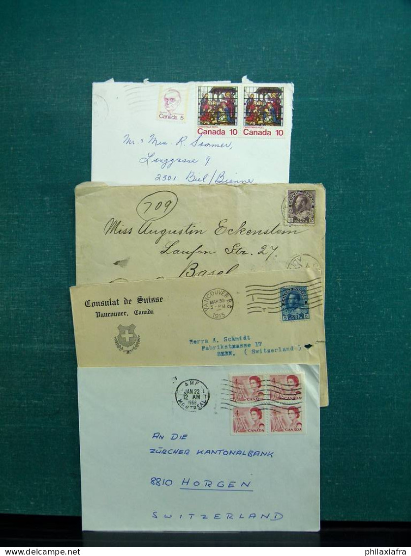 Collection d'histoire postale Hollande enveloppes cartes postales semi-classique