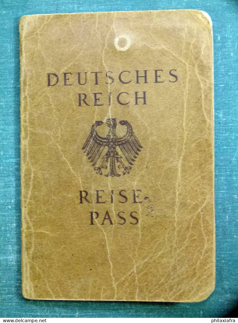 Lot Europe, 2 Anciens Documents D'identité, Années 1920, France Et Reich - Altri - Europa