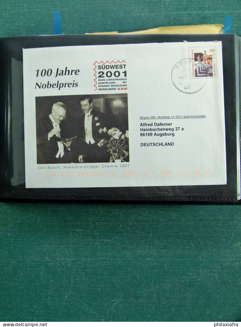 Collection Allemagne, sur classificteur, histoire postale, enveloppes Occupation