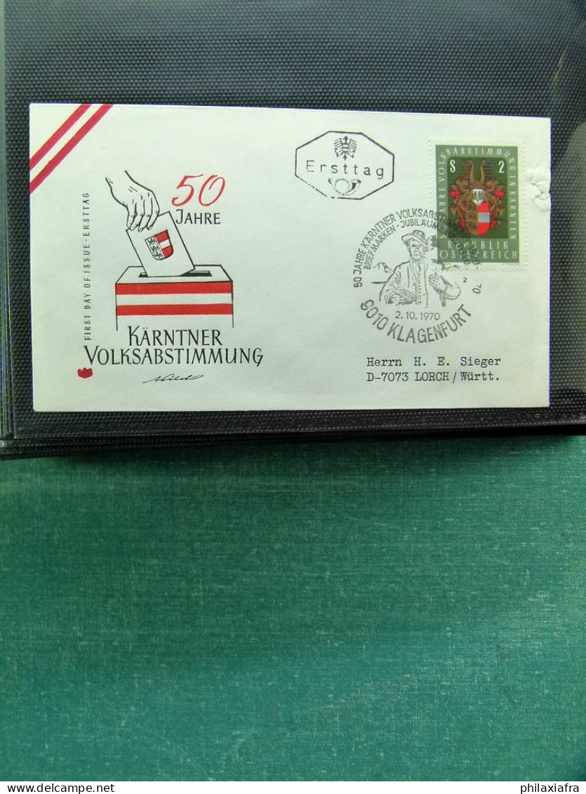 Collection Allemagne, sur classificteur, histoire postale, enveloppes Occupation