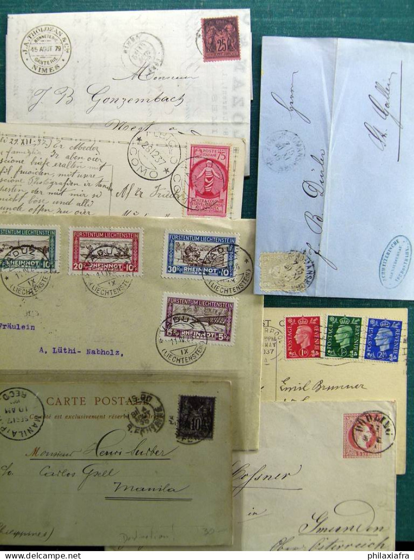 Collection Europe Cartes Postales Entire Postaux Lettres, Période Classiques - Autres - Europe