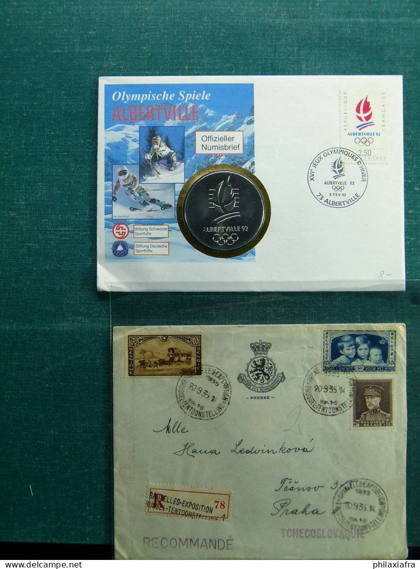 Collection Europe cartes postales entire postaux lettres, période classiques