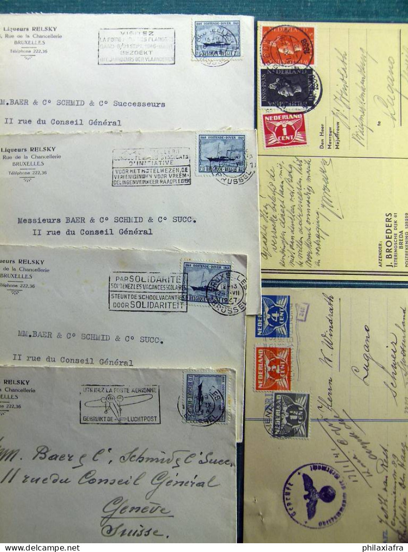 Collection Hollande enveloppes cartes postales entire postaux classiques