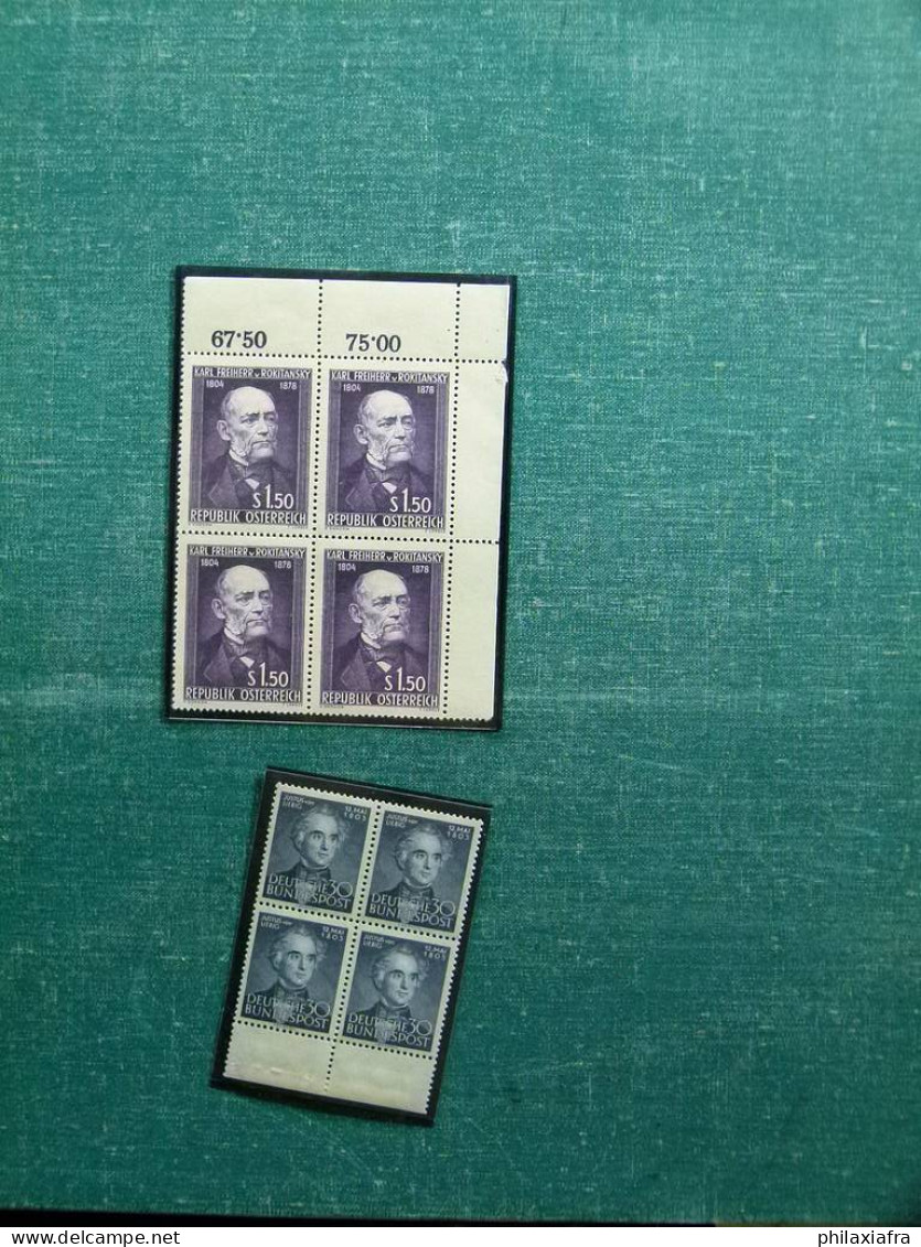 Collection thème poste aérienne pages d'album timbres neufs** e histoire postale