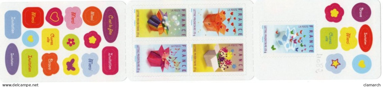FRANCE NEUF-TàVP-Carnet Invitation, Merci De 2007 N° 4082BC 129-cote Yvert 13.00 - Unused Stamps