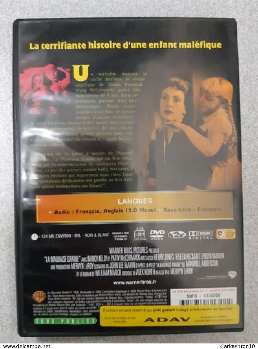 DVD Film - La Mauvaise Graine - Autres & Non Classés