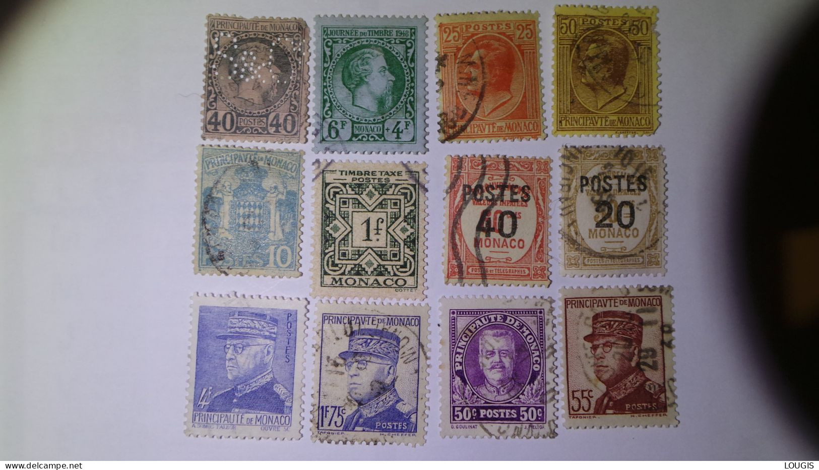 Lot Timbres Monaco - Collections, Lots & Series