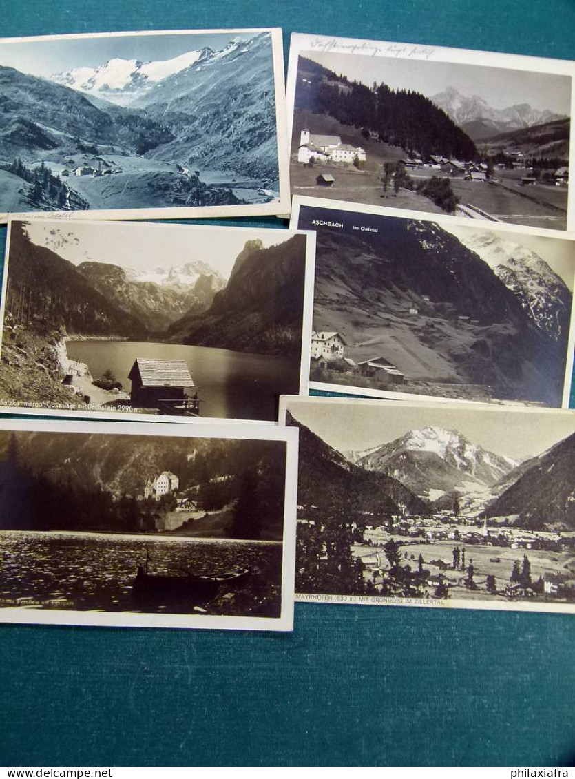 Collection Cartes Postales D'Autriche, Petit Format, N/B Voyage Regarde Photo - 5 - 99 Karten