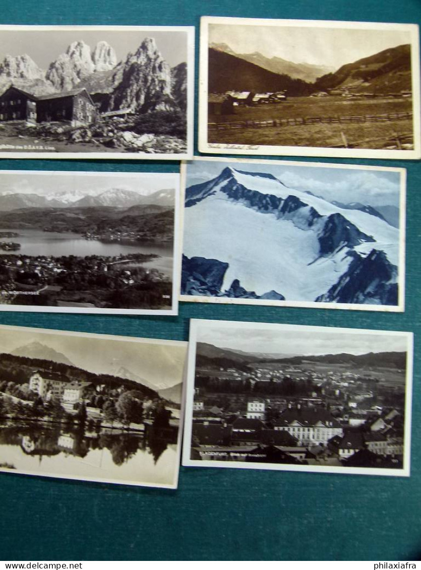 Collection Cartes Postales D'Autriche, Petit Format, N/B Voyage Regarde Photo - 5 - 99 Karten