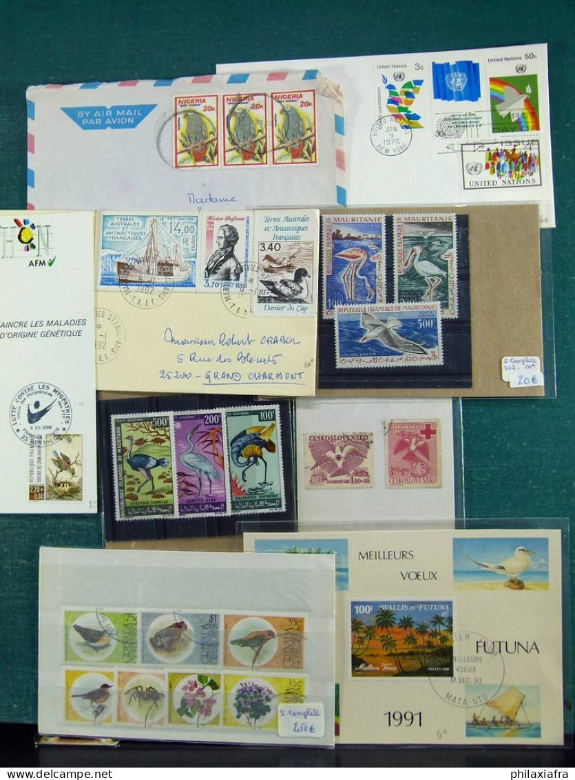 Collection  thèmes divers, FDC, Histoire postale. être inspecté