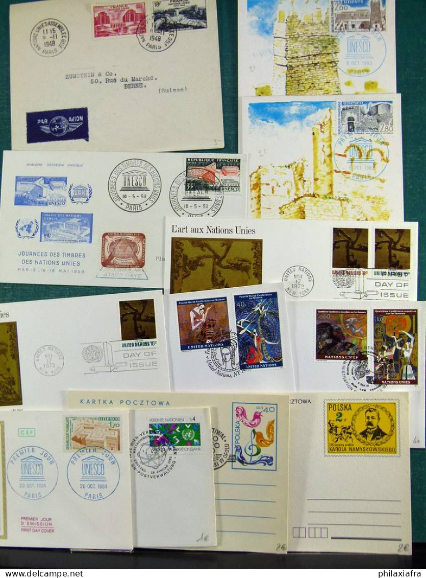 Collection  thèmes divers, FDC, Histoire postale. être inspecté