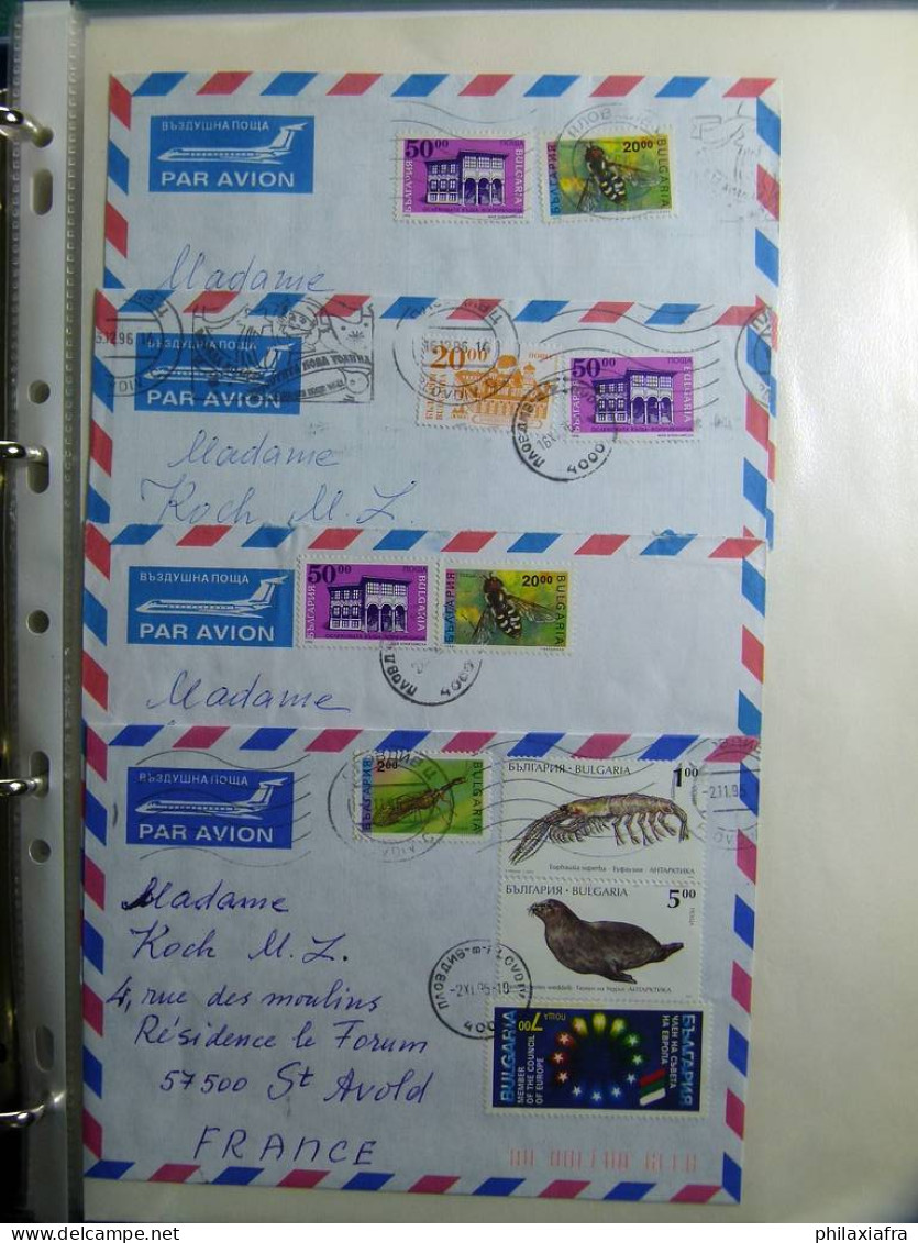 Collection Europe de l’Est, album, histoire postale et neuf timbres **