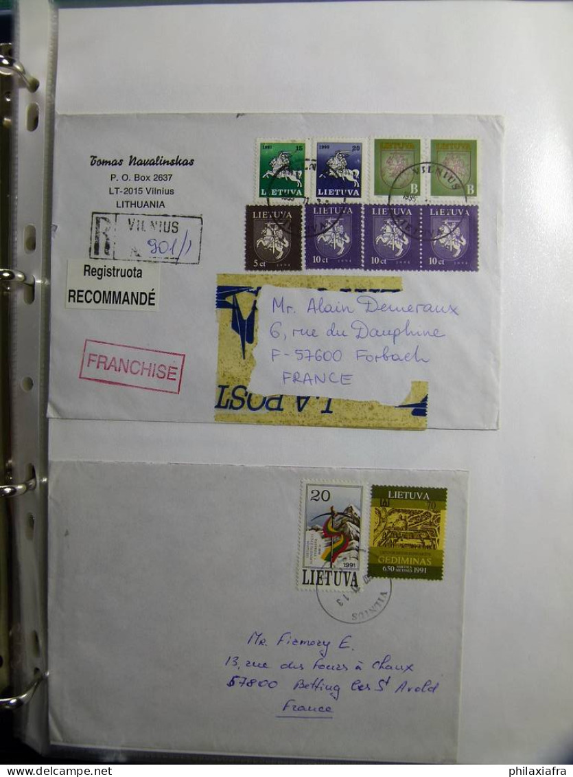 Collection Europe de l’Est, album, histoire postale et neuf timbres **