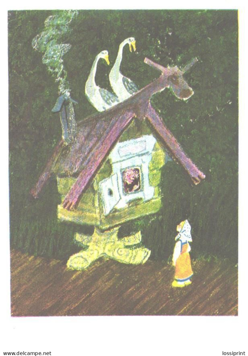 Russian Fairy Tale Geese-swans, 1975 - Märchen, Sagen & Legenden