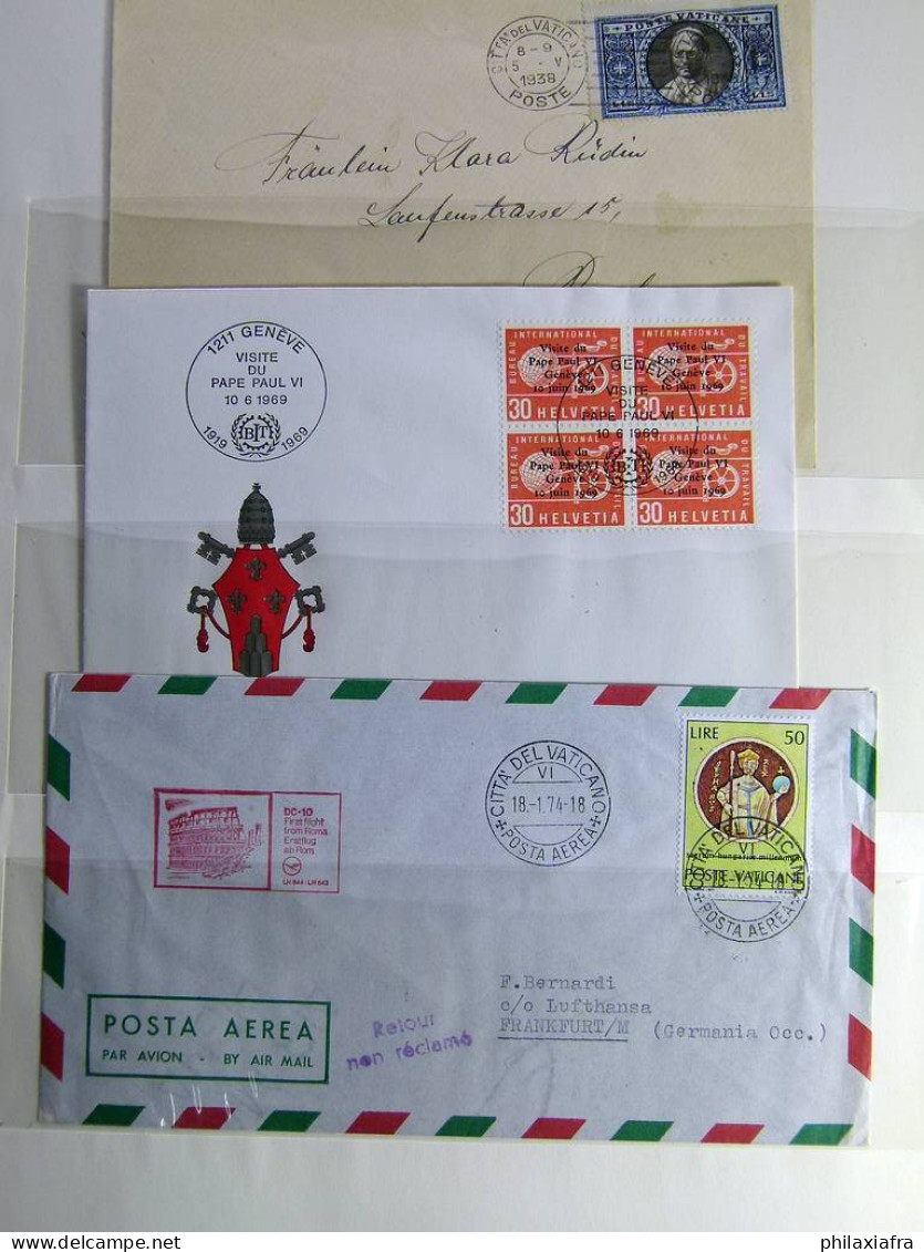 Collection Vatican, issue d'une exposition, entire postaux aussi Filagrano C9/2