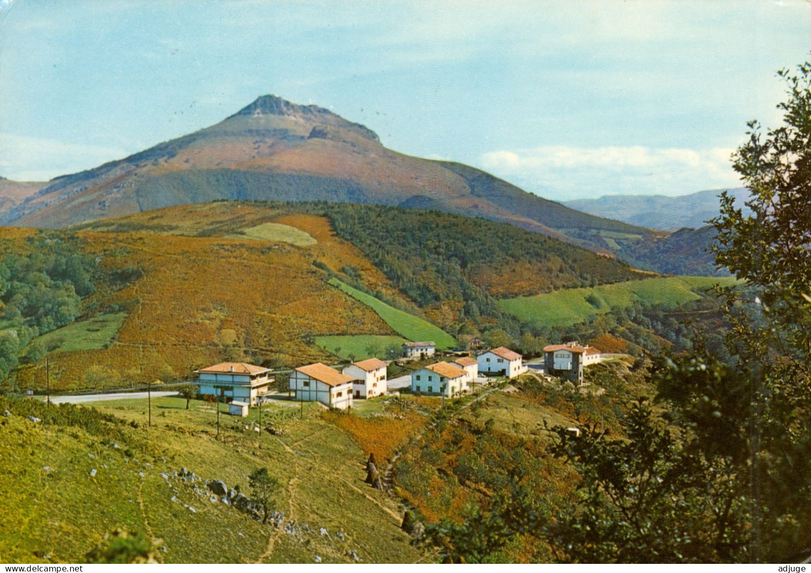 CPM- Espagne -COL D'IBARDIN - Vue Panoramique - Oblitération SERENA * TBE - Navarra (Pamplona)