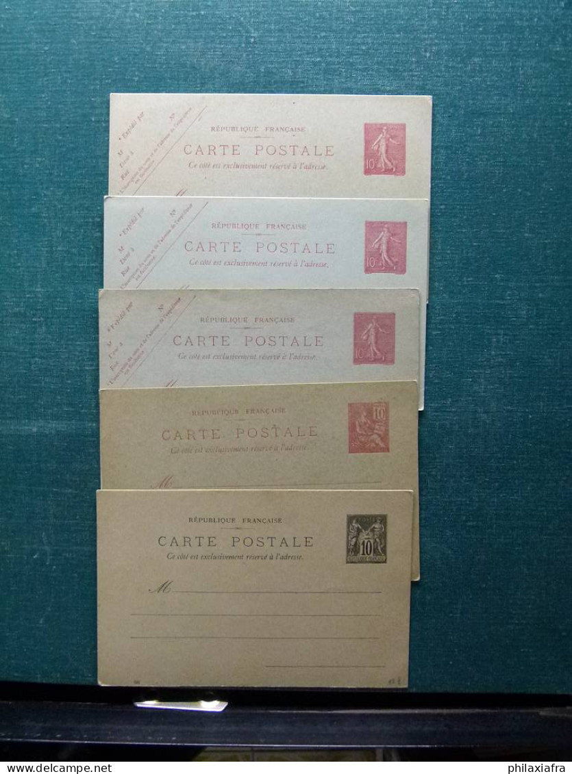 Collecte d'entire postaux de France, non voyagés