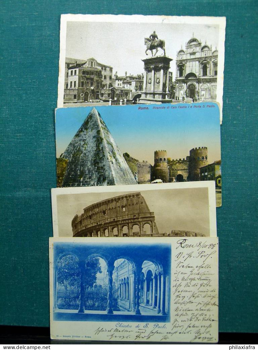 Collection de cartes postales du monde boîte carton 460 cartes anciennes du 900