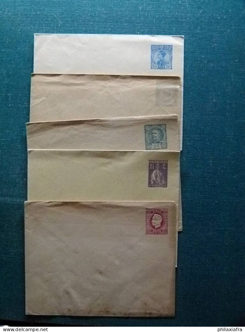 Lot d'entiers postaux Portugal, non voyagé.