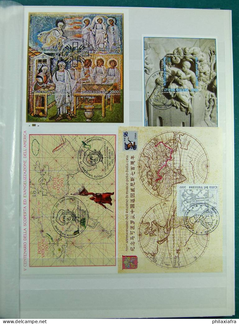 Collection du Vatican, de 1944 à 2012, avec timbres oblitérés, en séries com