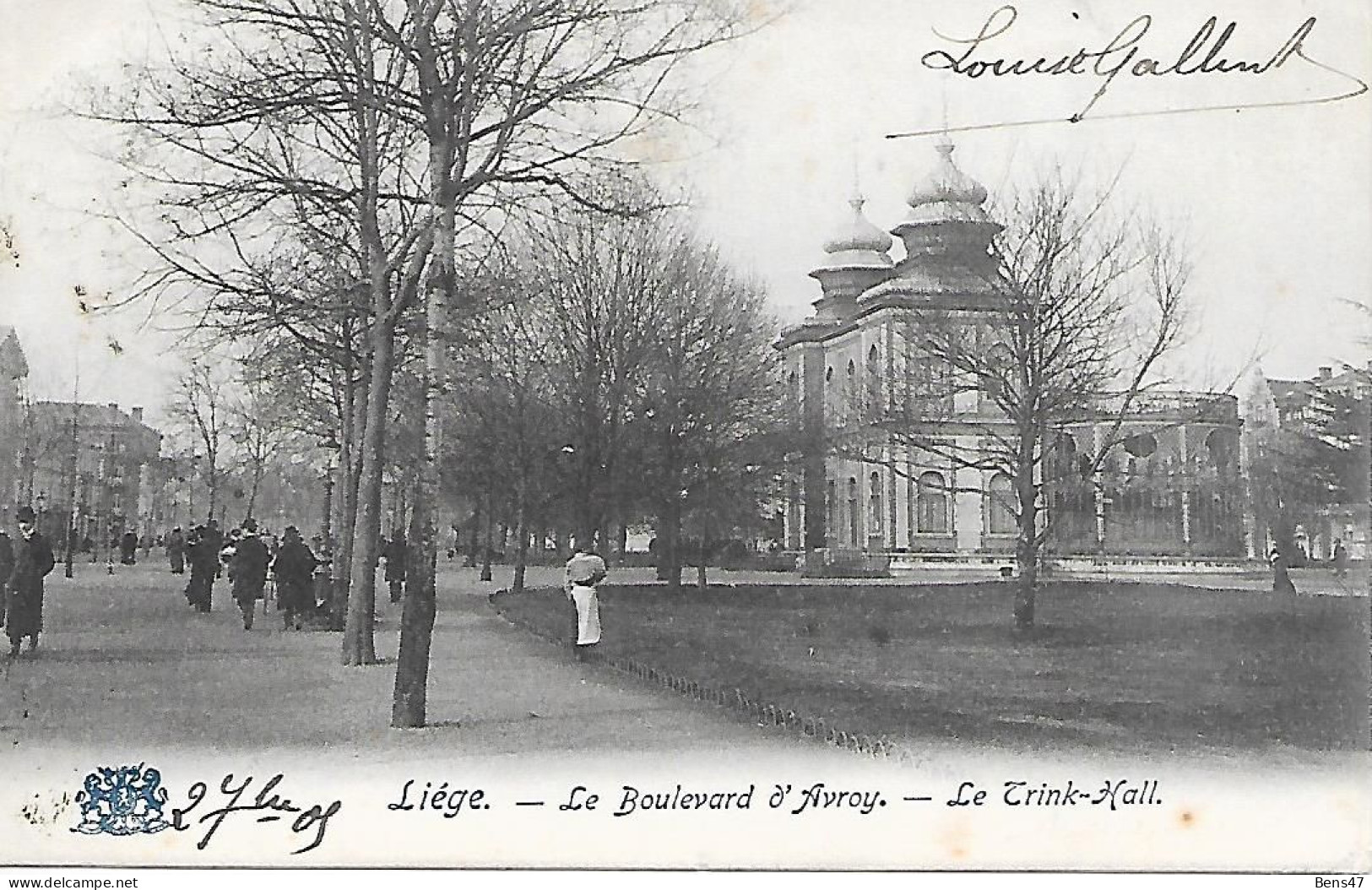 Liège Le Boulevard D'Avroy Le Trinkhall - Liege