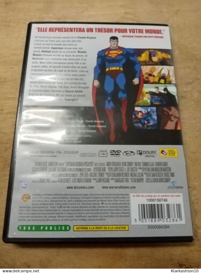 DVD Film Animé - Supernan/Batman - Apocalypse - Sonstige & Ohne Zuordnung