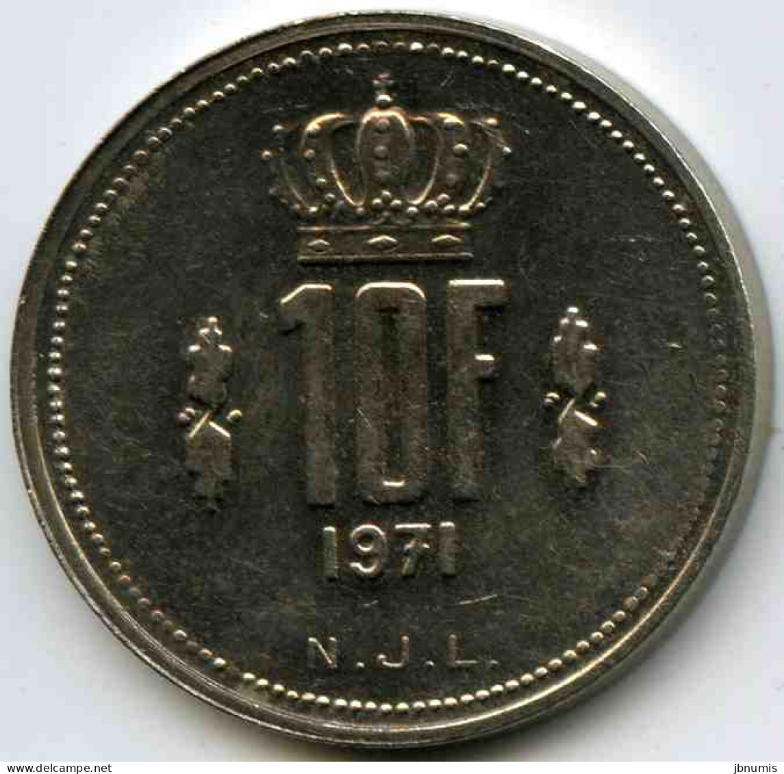 Luxembourg 10 Francs 1971 KM 57 - Luxembourg