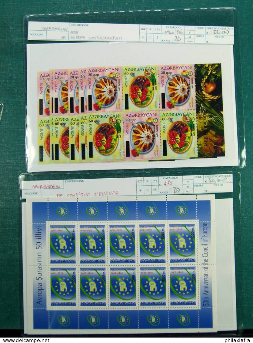 Collection Zone Soviétique, Avec Timbres, Dépliants, Feuillets, Neufs ** Sans  - Collections