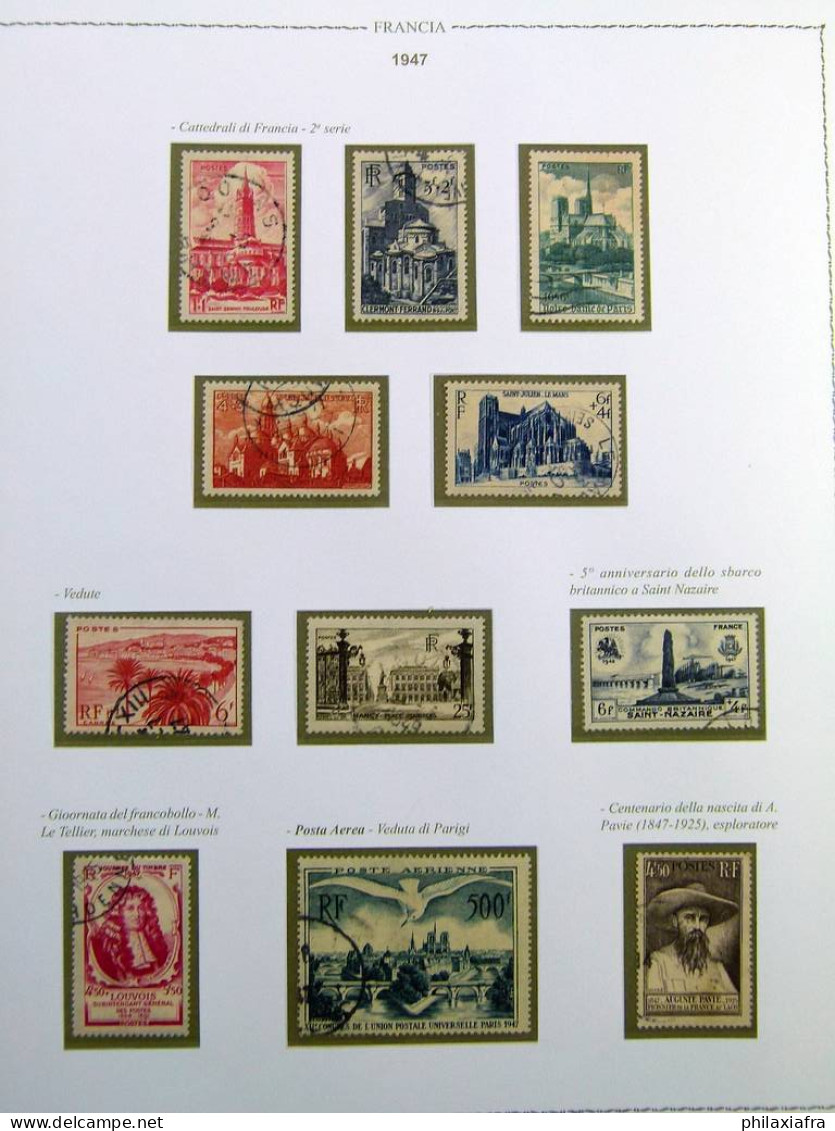 Incroyable collection France, de 1849 à 1958, sur 3 albums Euralbo neufs, avec 