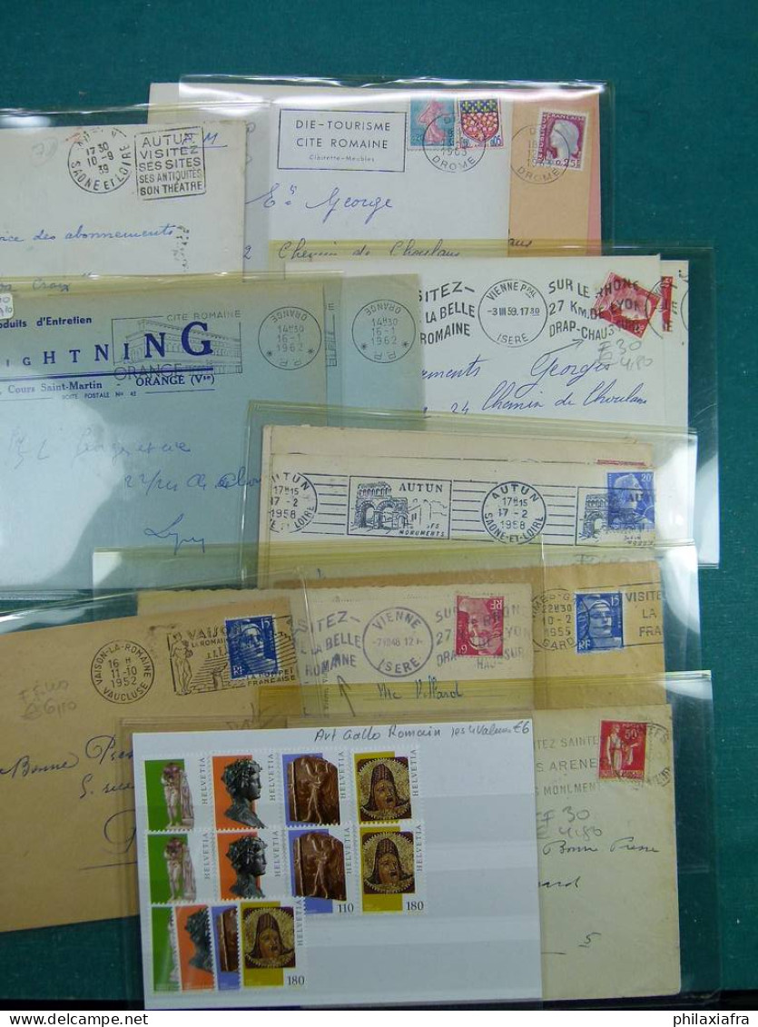 Collection Thématique Diverse, avec timbres neufs et oblitérés, enveloppes, c