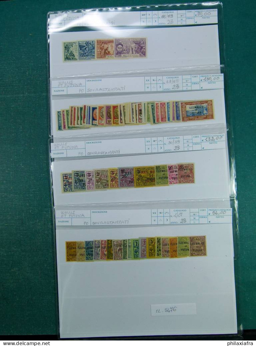 Collection Wallis Et Futuna, Avec Timbres Neufs */** Et Oblitérés, Tous Bien C - Autres - Océanie