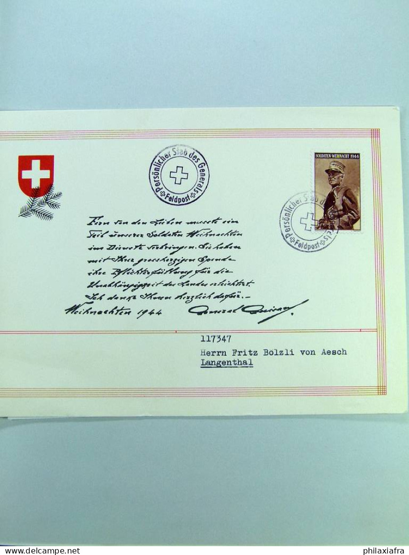 Collection Suisse De Timbres De Soldats, Neufs * Articulés, Sur 2 Albums. Valeu - Collections