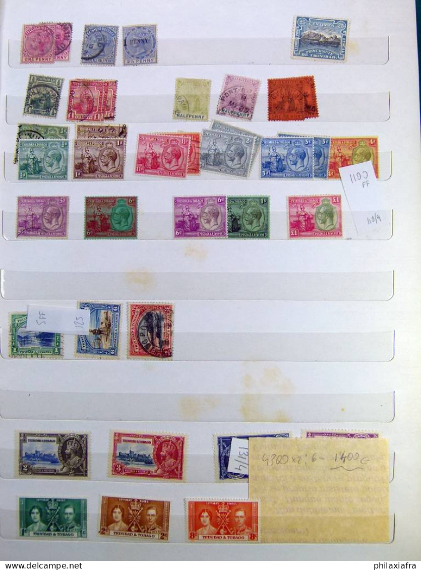 Collection Trinité-et-Tobago, Sur Classeur, Avec Pour La Plupart Des Timbres Ne - Trindad & Tobago (1962-...)