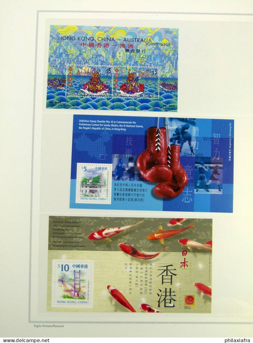 Collection Hong Kong, Sur Album, Avec Feuillets Et Livrets** Neufs Sans Charniè - Collections, Lots & Séries